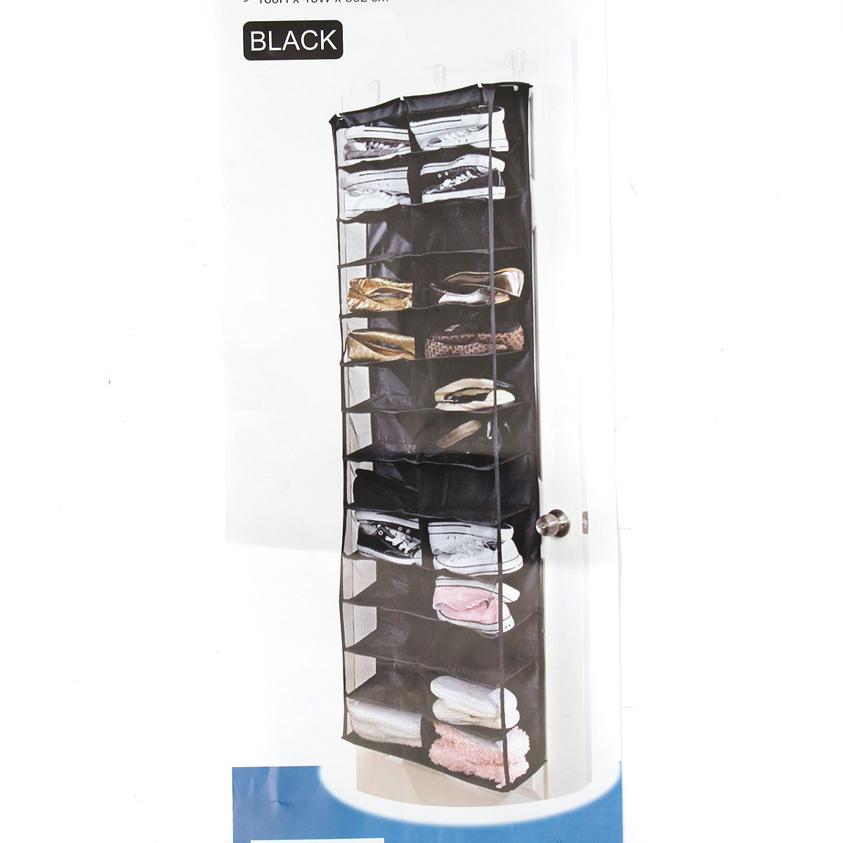 26 Interlayers Door Hanging Shelf Display Stand Holder Shoe Storage Organizer Bag Sale Banggood Com Sold Out Arrival Notice