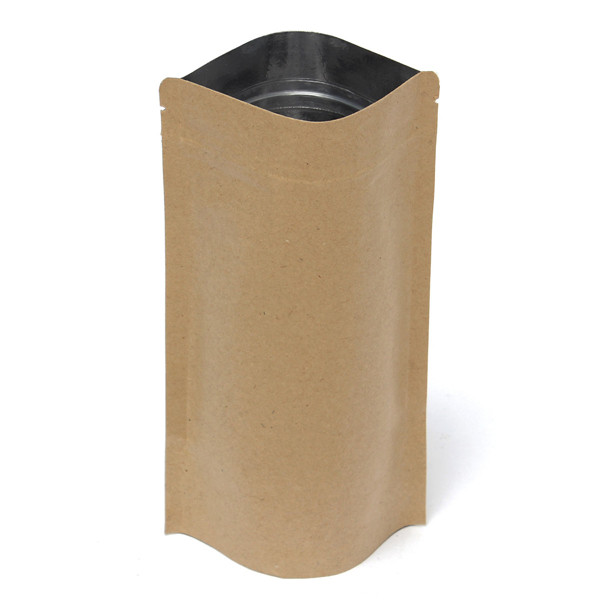 Kraft Paper Bags Aluminum Foil Packaging bag (1)