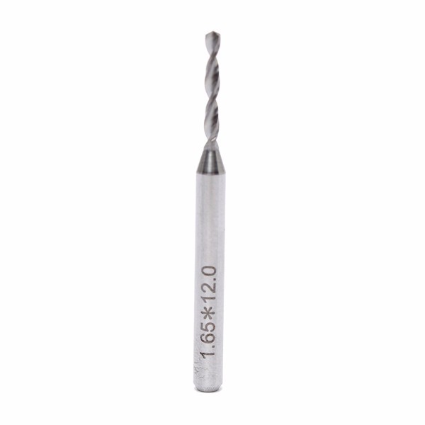 1.65mm Carbide Tungsten Steel 3.175mm Shank Micro PCB Drill Bit For Engraving Machine
