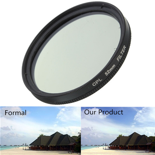 52mm-77mm Phot Digital Slim CPL Circular Polarizer Polarizing Lens Filter CPL Polarizer for Canon Nikon Sony