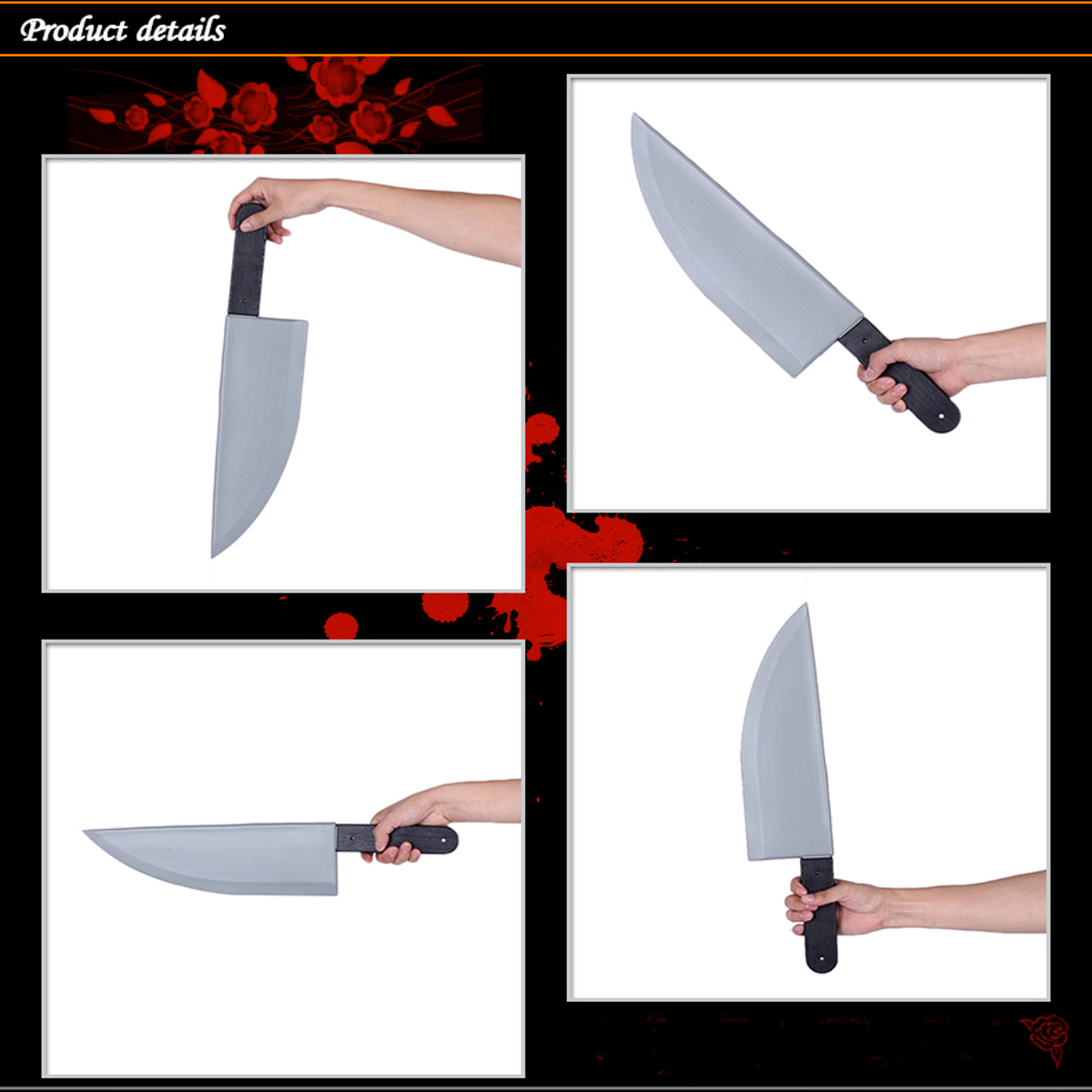 Halloween Weapon Knife Costume Party Scary Prop Decoration