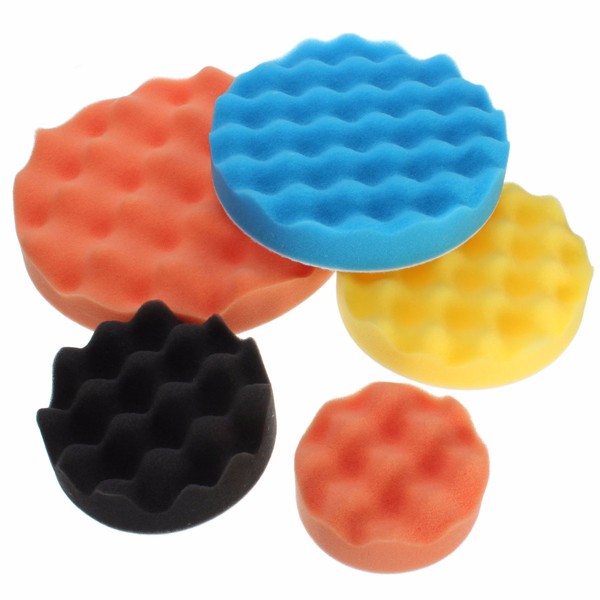 3-7 Inch Buffing Polishing Sponge Pads kit f