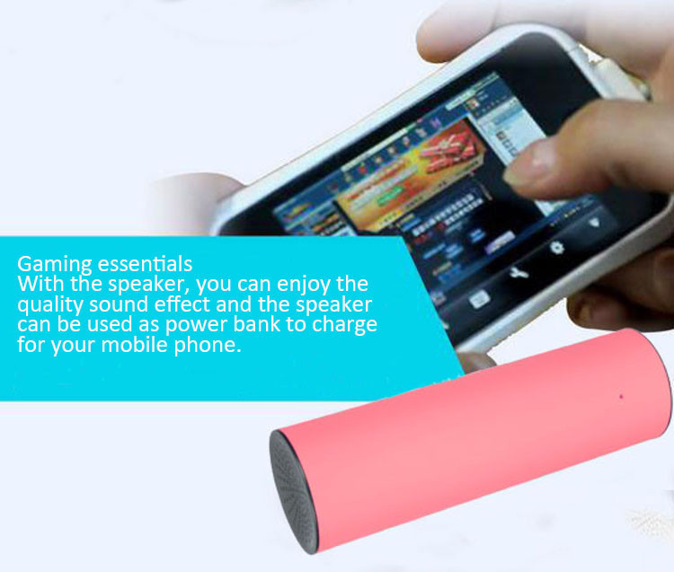 UR31 Outdoor Sport Waterproof Power Bank Wireless Bluetooth Speaker with Bicycle Holder