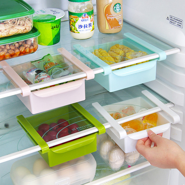 Practical Refrigerator Kitchen Storage Rack