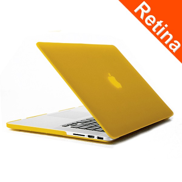 Cover Logo Frosted Surface Matte Hard Cover Laptop Protective Case For Macbook Pro Retina 15.4 Inch