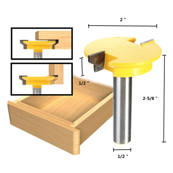 1/2 Inch Shank Rail Stile Router Bit