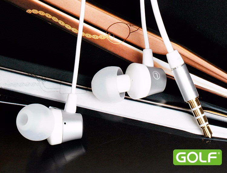 GOLF Earphone Silver