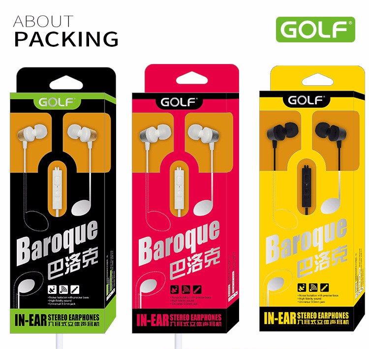 GOLF Earphone
