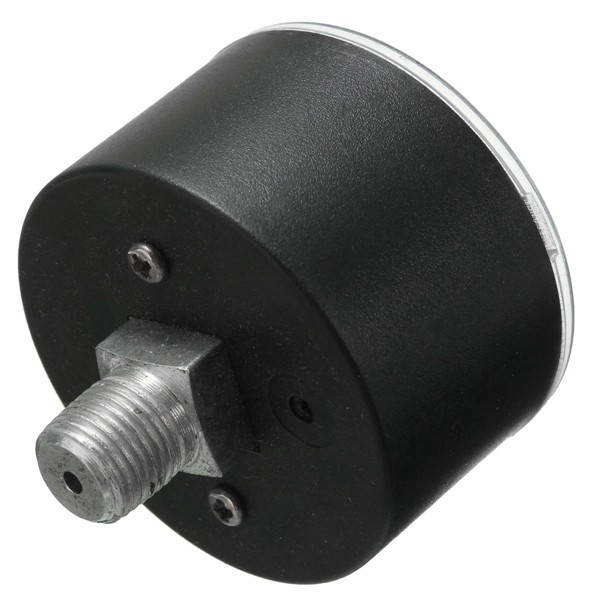 0-170 PSI 0 ~ 12 Bar Black Round Plastic Shell Air Pressure Compressor Gauge
