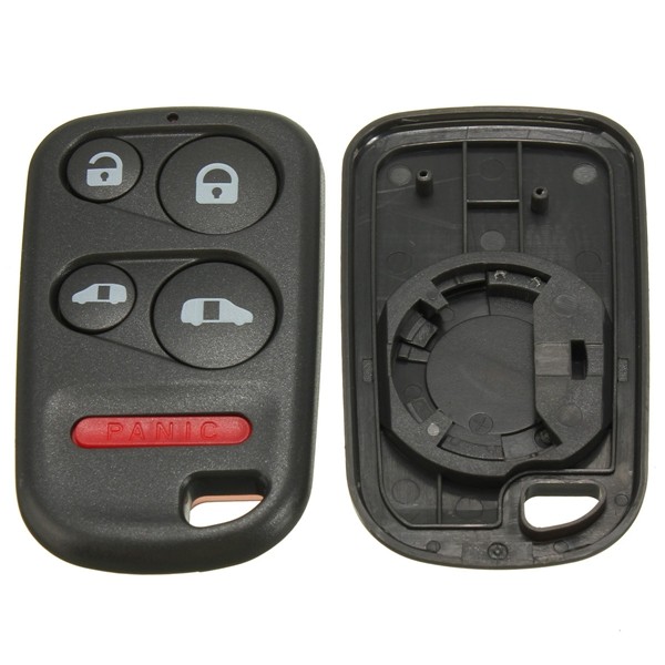 4Button+Panic Remote Entry Key Keyless Case Shell for Honda Odyssey