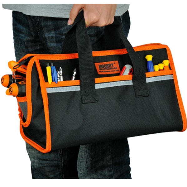 JAKEMY JM-B02 Medium Professional Tool Bag  Multifunctional Electrician Tool Bag Medium 36x16x21cm