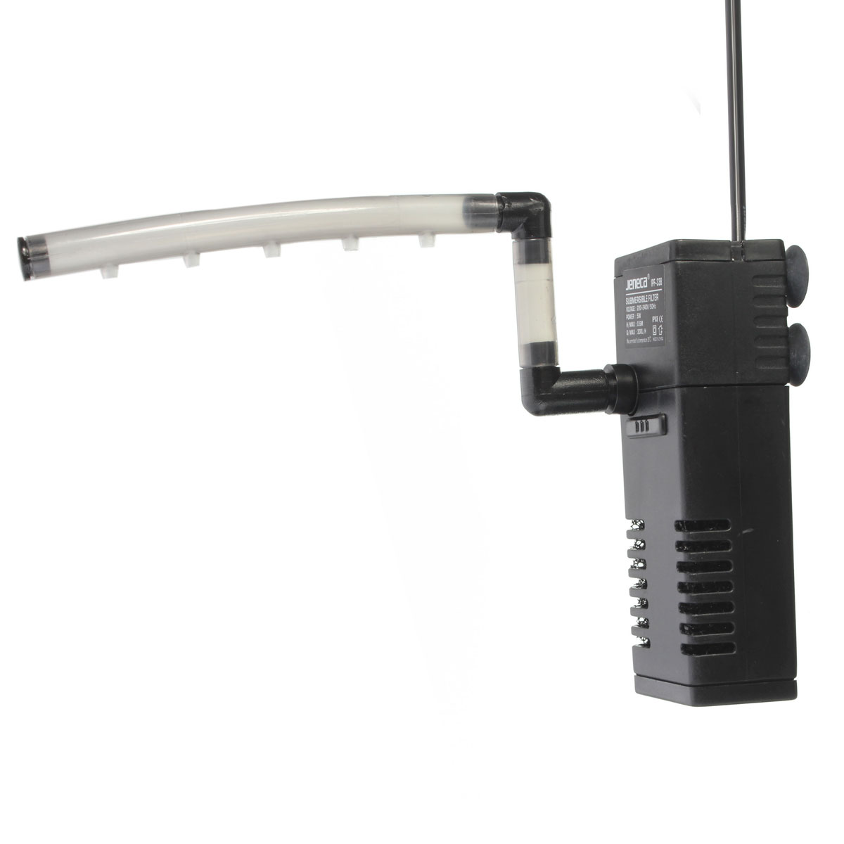 300L/H Aquarium Fish Tank Internal Submersible Filter Pump With Spray Bar