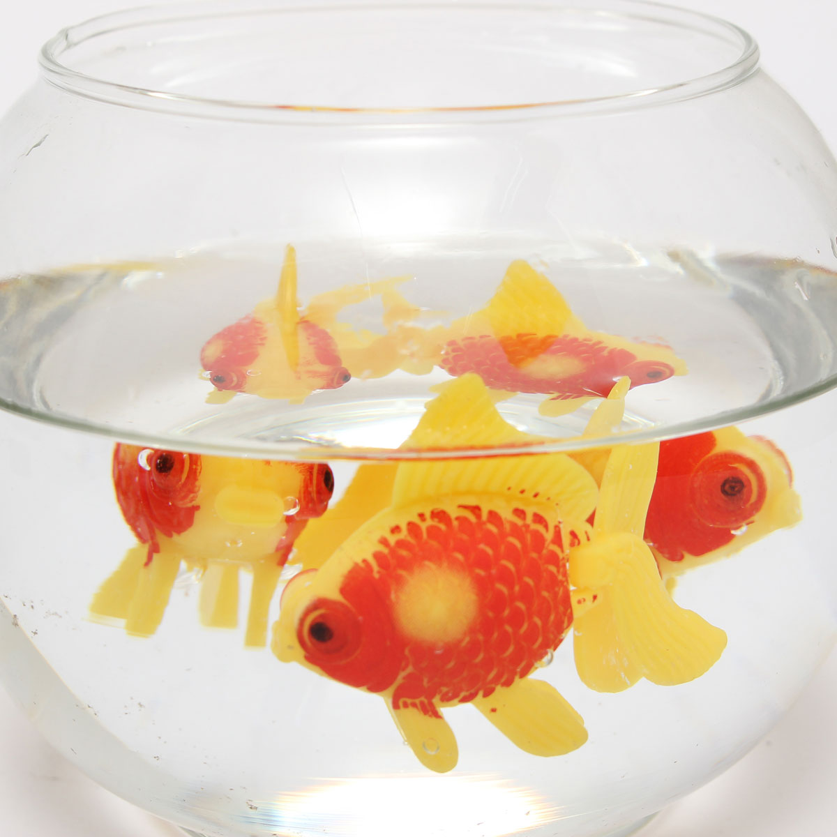 3pcs Aquarium Fish Tank Artificail Glodfish Simulation Swiming Fish