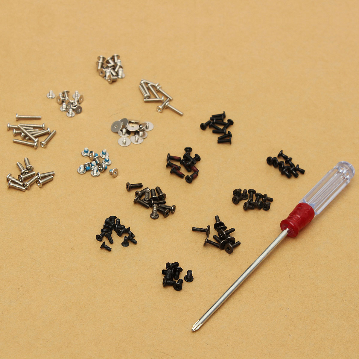 Set of 300 Laptop Screws 15Size w/ Screwdriver for IBM TOSHIBA SONY