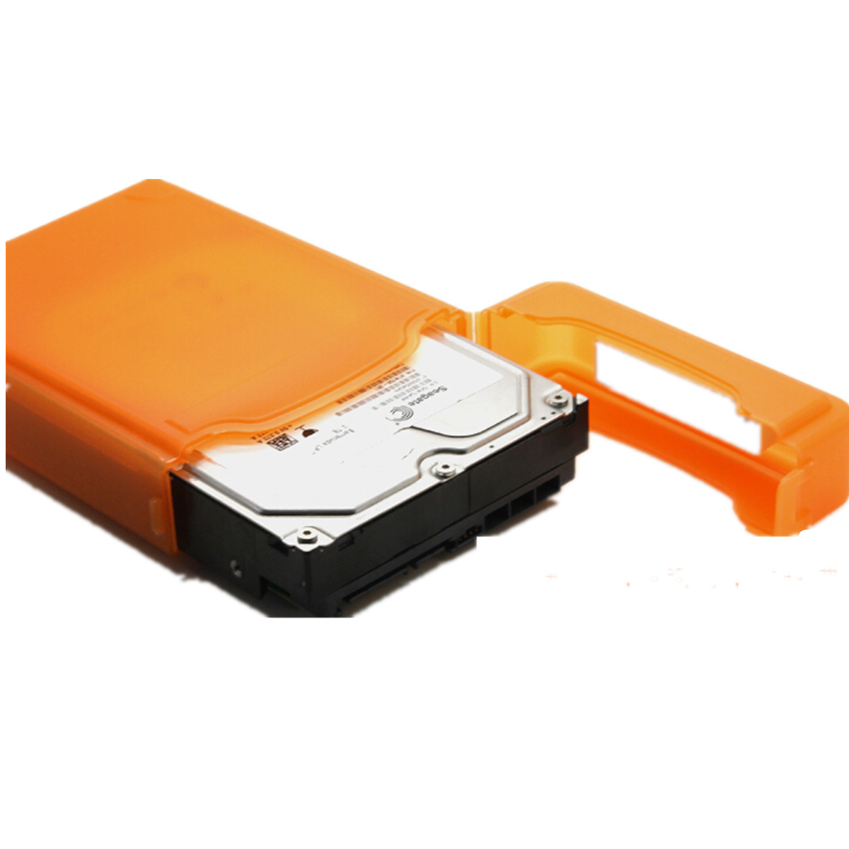 3.5 IDE SATA HDD Hard Drive Disk Protection Plastic Storage Box Case
