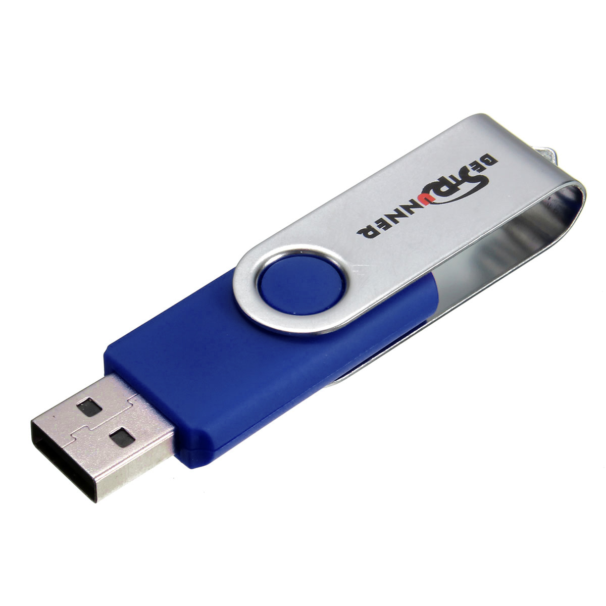 2GB Foldable USB 2.0 Flash Memory Thumb Stick Jump Drive Storage Blue