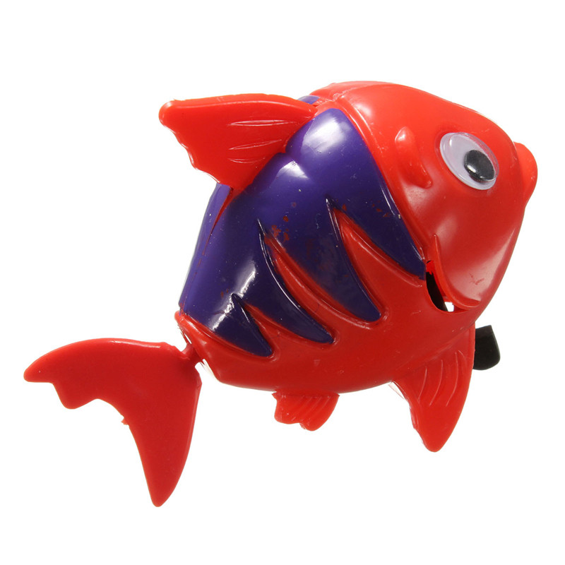 Winding Windup Fun Baby Bath Swimming Animal Toy Pool Fish Lazada
