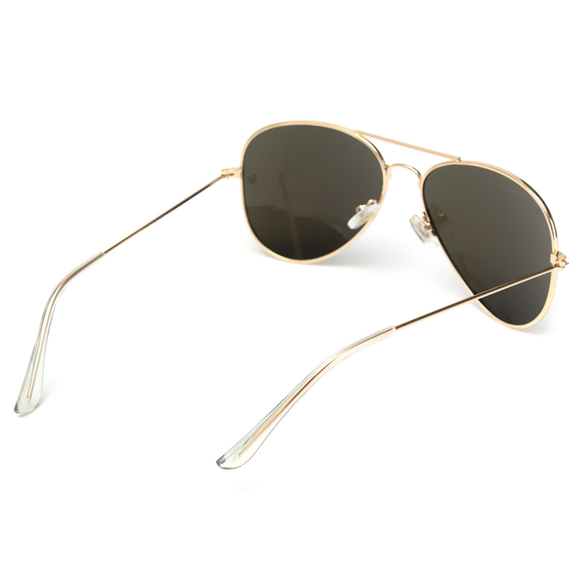 2pcs UV400 MENS LADIES FASHION SILVER MIRRO FRAME ...