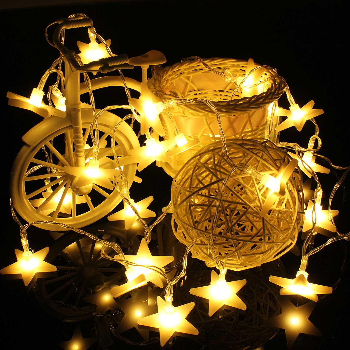 30 led stars wedding christmas party tree string light 30 led stars wedding christmas party tree string light