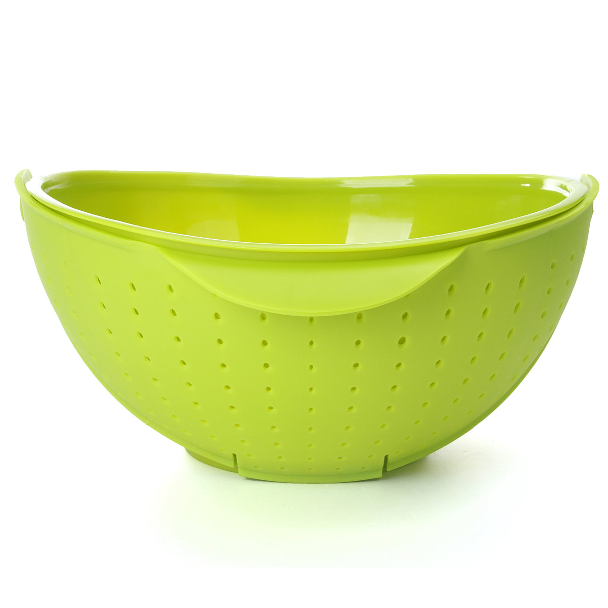 Practical Plastic Kitchen Strainer Colander Sieve Bowl Fruit Vegetable