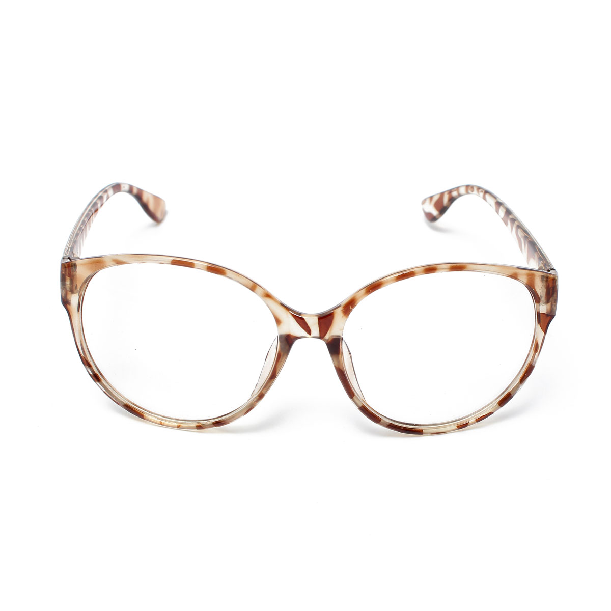 Retro Round Lens Eyeglass Frame Decoration Leopard Lazada PH