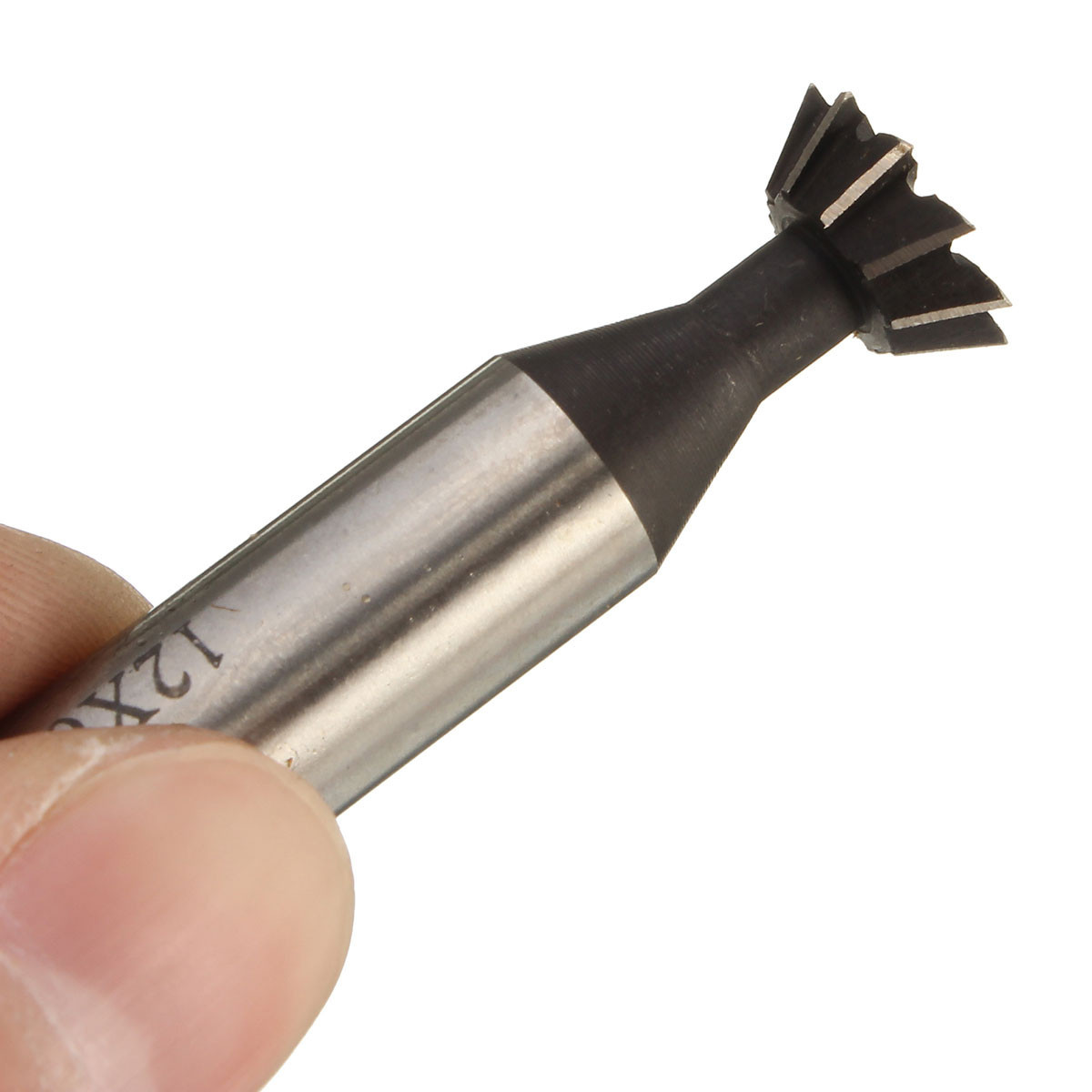 25mm 60-Degree Dovetail Cutter - 5 Flute HSS End Mill (US Stock)