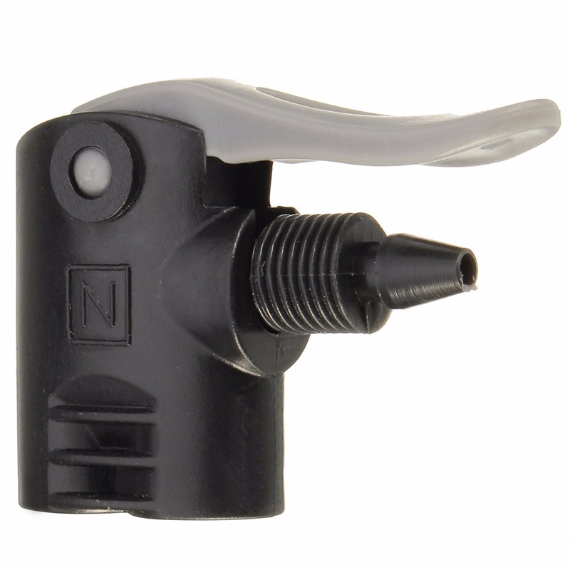 Bike Cycling Bicycle Pump Dual Double Nozzles Presta Schrade Valves