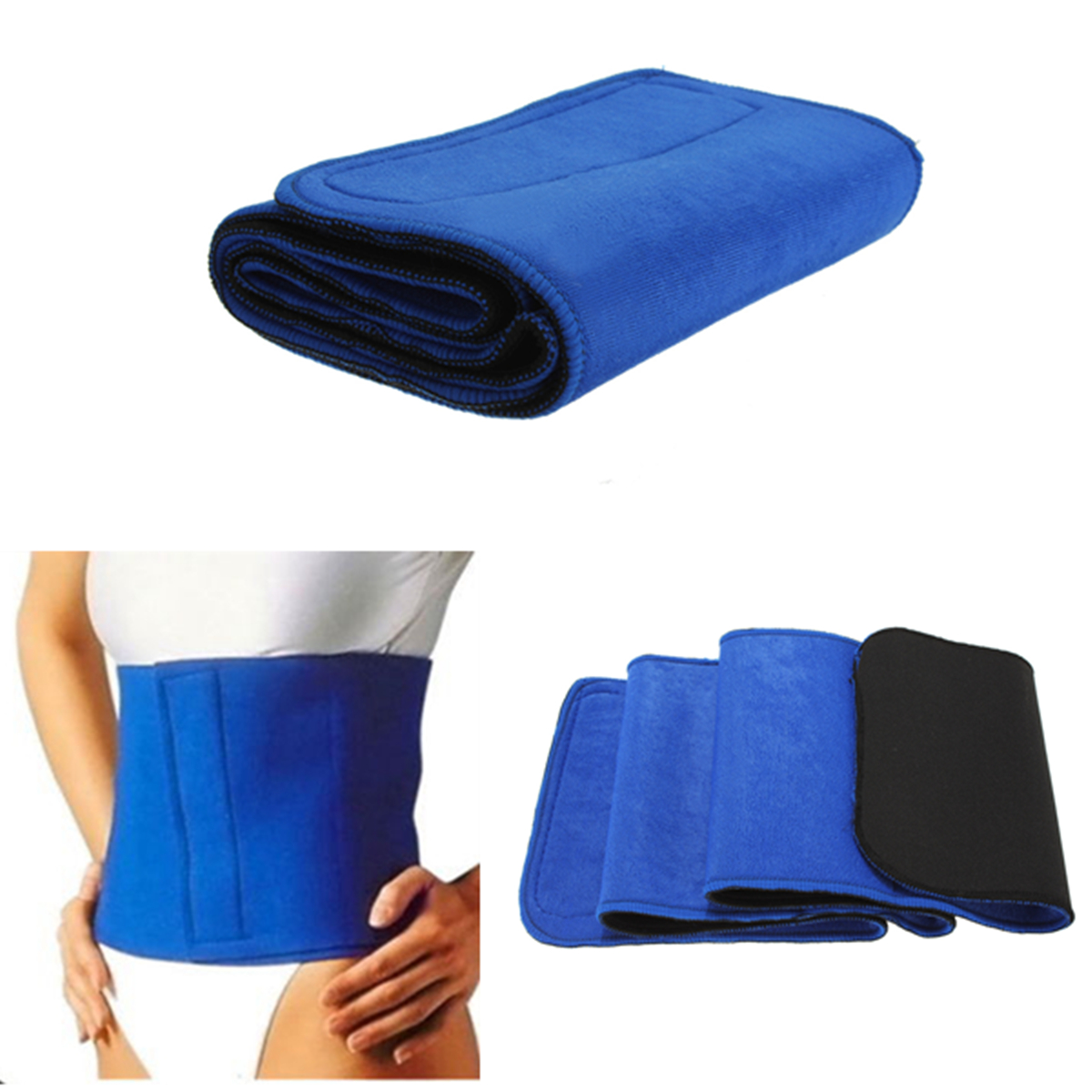 Neoprene Slimming Belt Body Sauna Wrap Burn Cellulite Waist Tummy