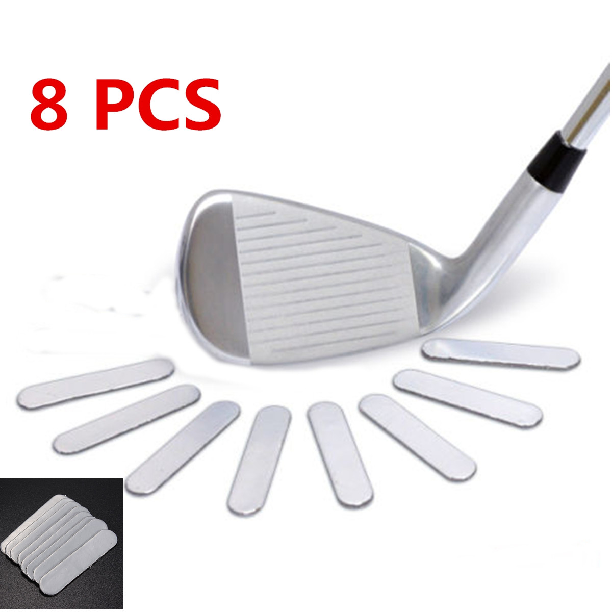 Golf Iron Putter Add Weight Lead Tape(8pcs) Lazada.co.th