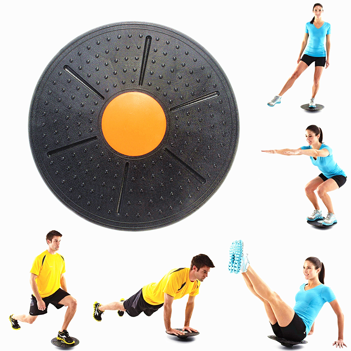 37CM Balance Board Exercise Fitness Training Workout Rehabilitation