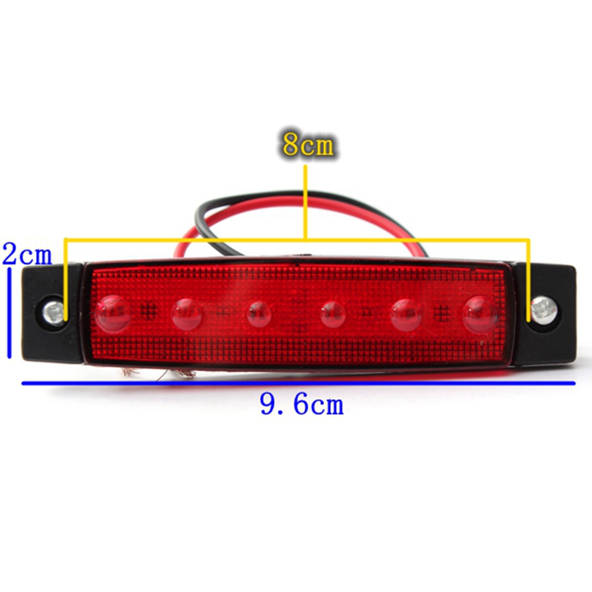 Pcs V W Smd Led Feux De Gabarit Laterale Pour Camion Camper