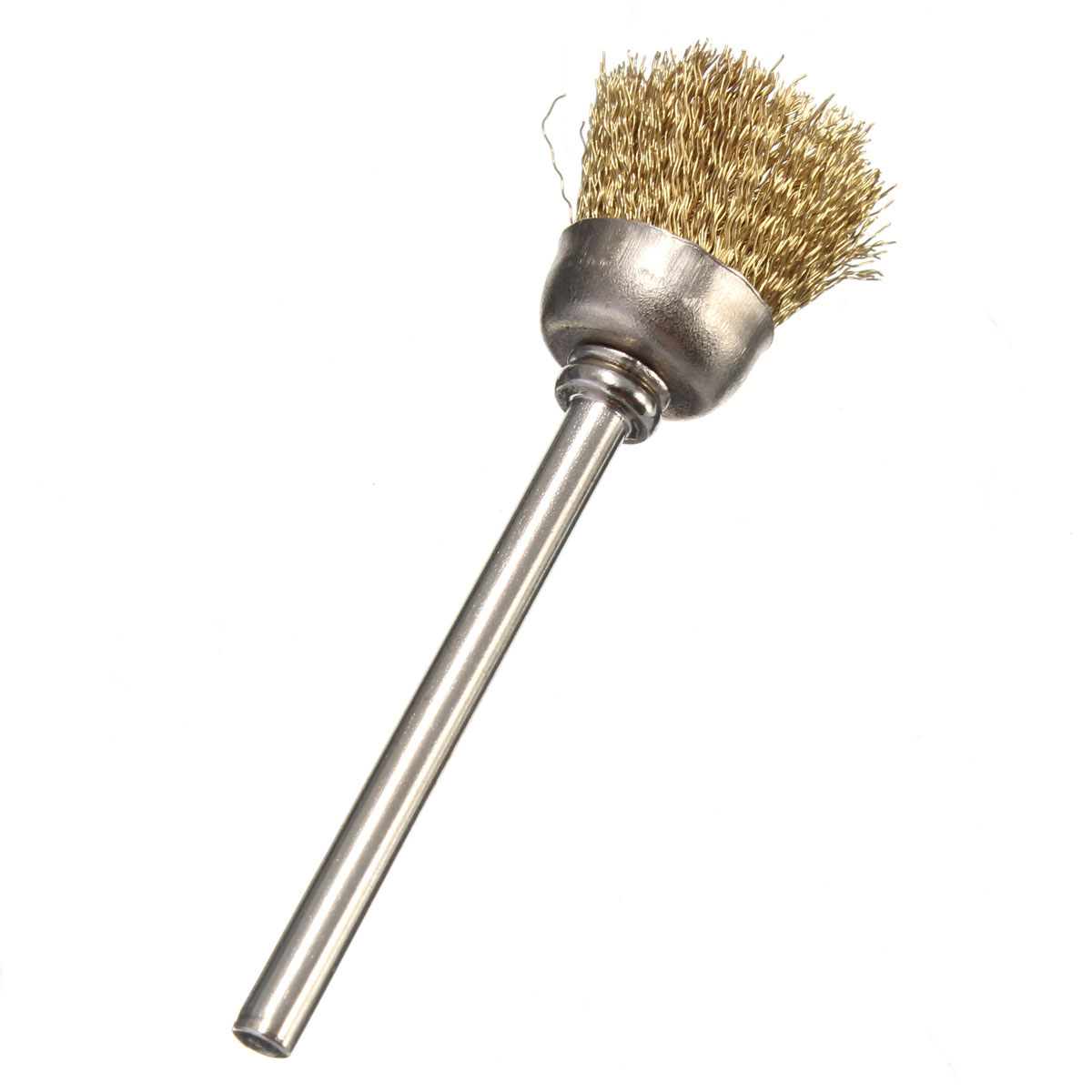 16mm Brass Wire Wheel Brush Brushes for Dremel Rotary Grinder Dril