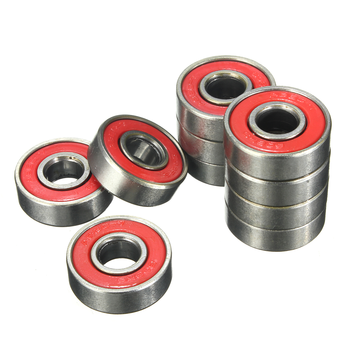 Roller Skateboard Sealed Ball Bearings ABEC5 6082RS 608RS 8x22x7mm