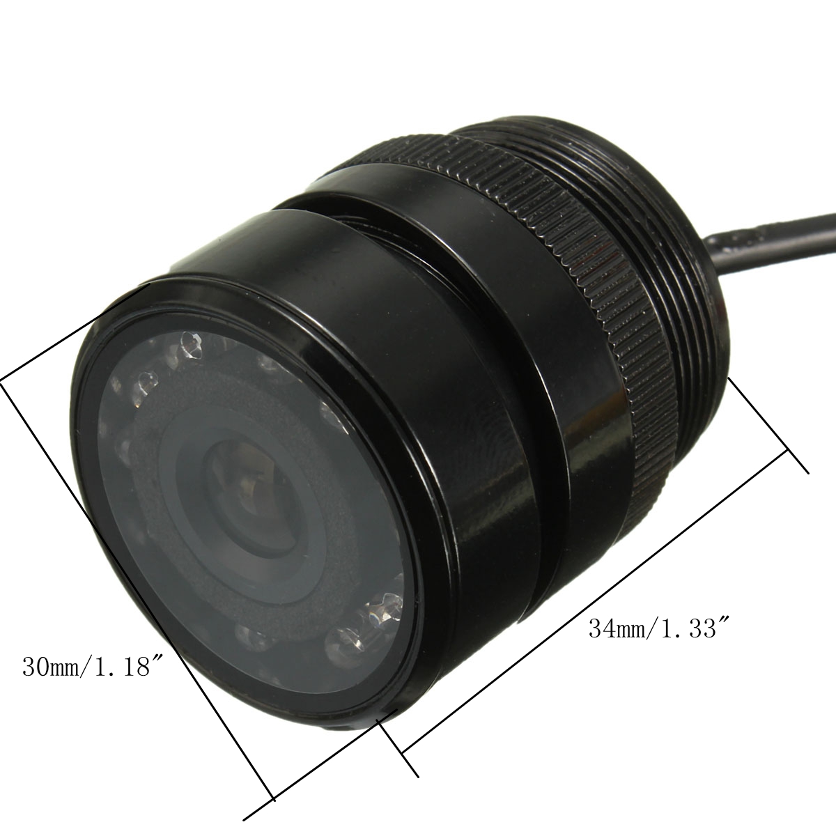 135°IR HD Car Rear View Camera Reversing Reverse LED Night Vision Waterproof 12V - Picture 7 of 12