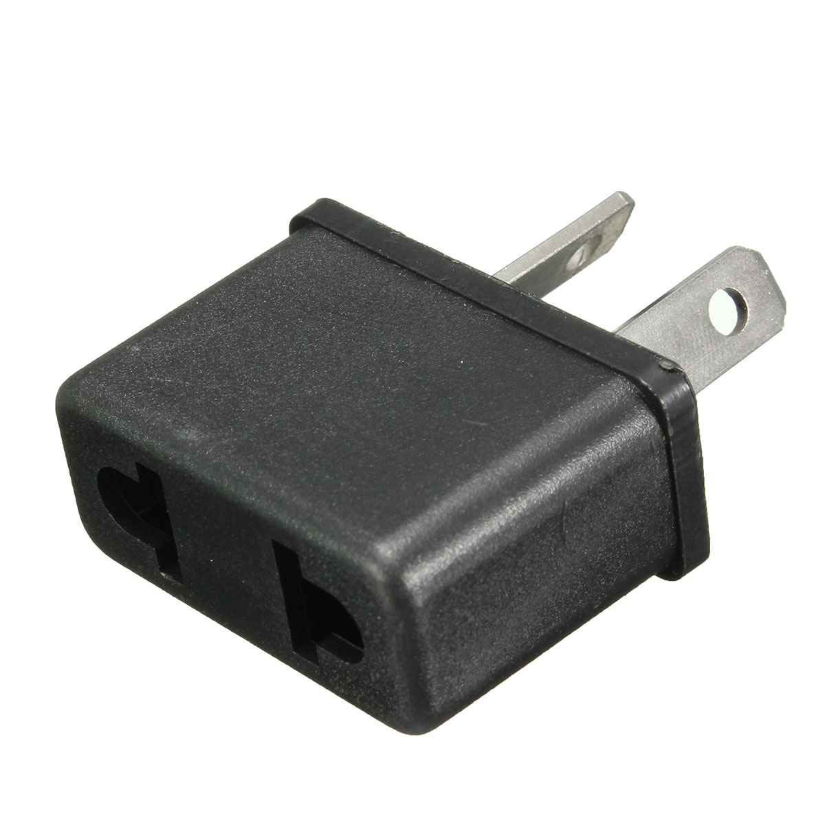 BLACK US EU to AU AUSTRALIAN 2 PIN POWER PLUG TRAVEL ADAPTER CONVERTERS 