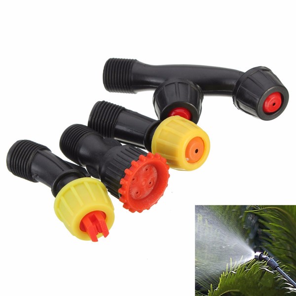 4pcs Durable Spray Nozzles Male Thread Nozzles for Weed Sprayer and