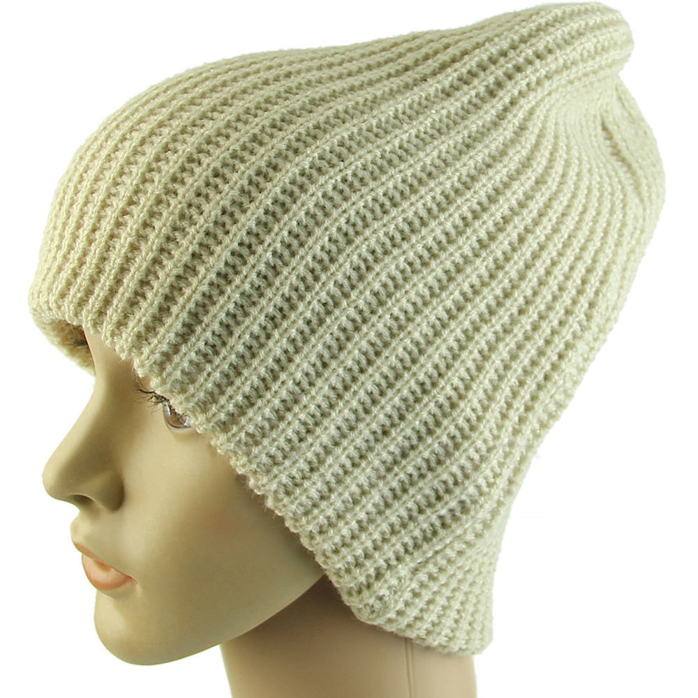 Men Women Unisex Warm Winter Knit Cap Baggy Beanie Skull Slouchy Oversize Hat...