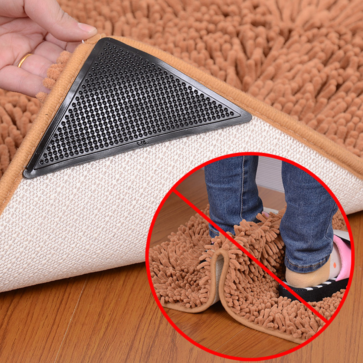 4x rug carpet mat grippers anti slip anti skid reusable 4x rug carpet mat grippers anti slip anti skid reusable
