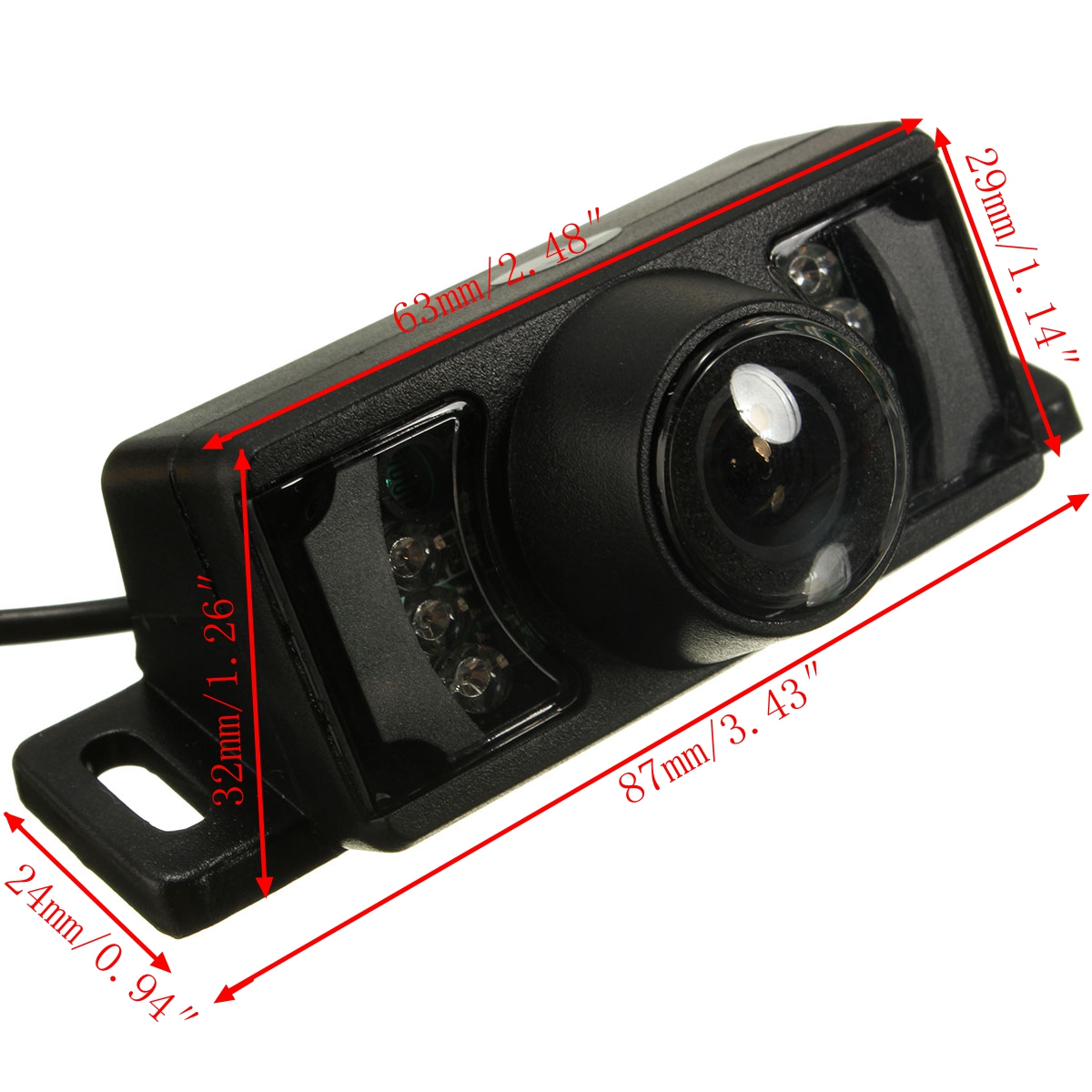 4 3 lcd wireless ir rearview parking reversing kit 4 3 lcd wireless ir rearview parking reversing kit