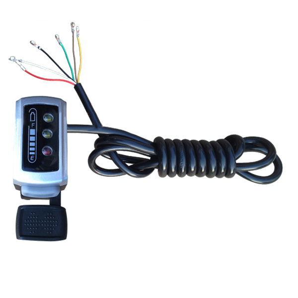 7/8 velocidad eléctrica del manillar de la bicicleta Batería Acelerador del pulgar indicador con el auto cerradura