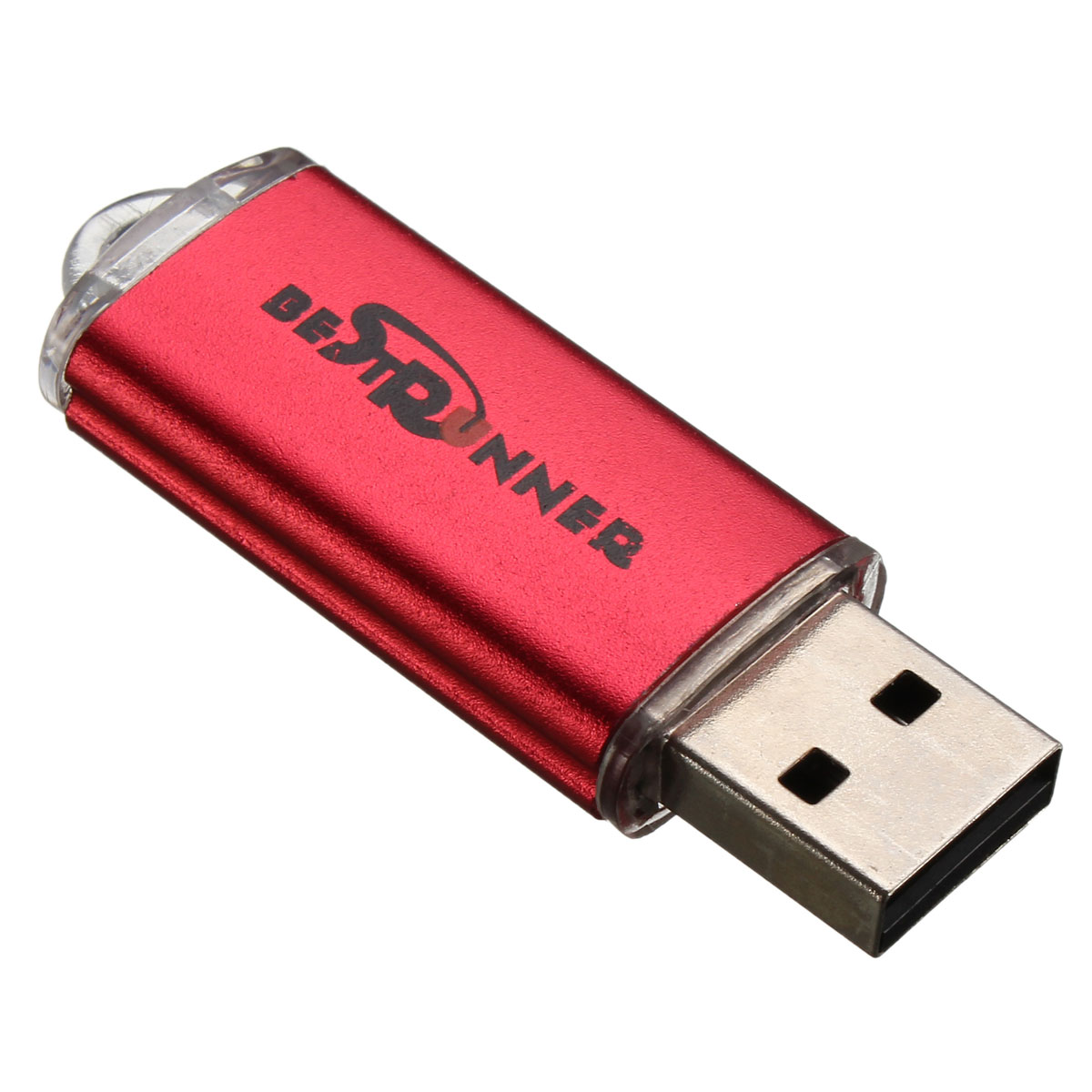 BESTRUNNER 64MB USB 2.0 Bright Flash Memory Stick Pen Drive Storage Thumb Device Red Intl