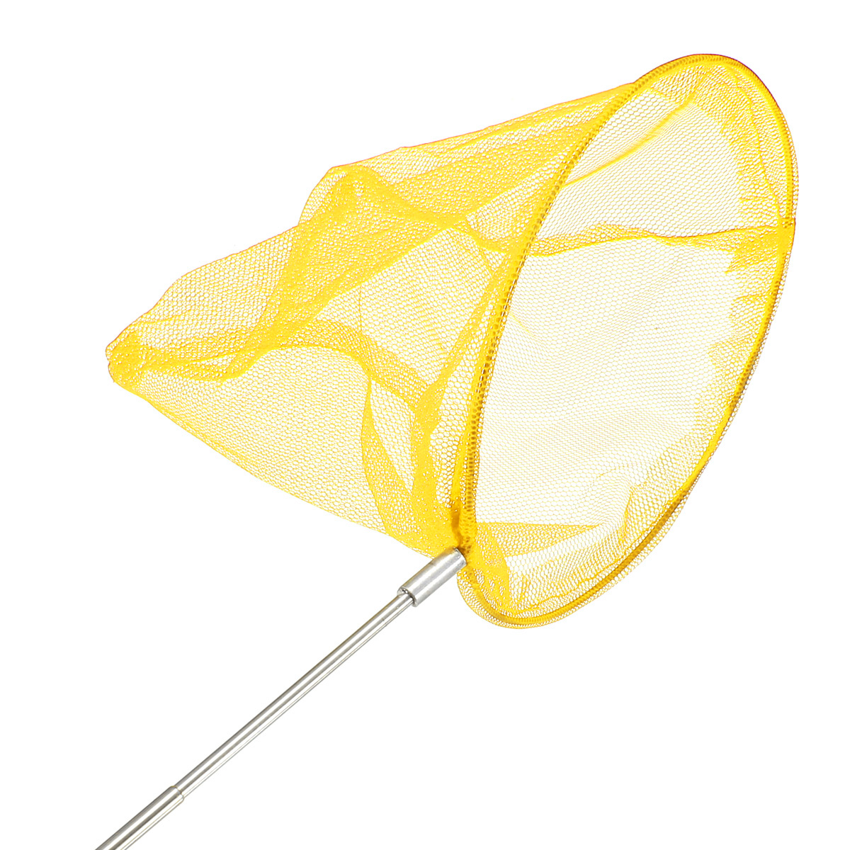 Stainless steel Section Extendable Handle Pole Folding Fishing Net