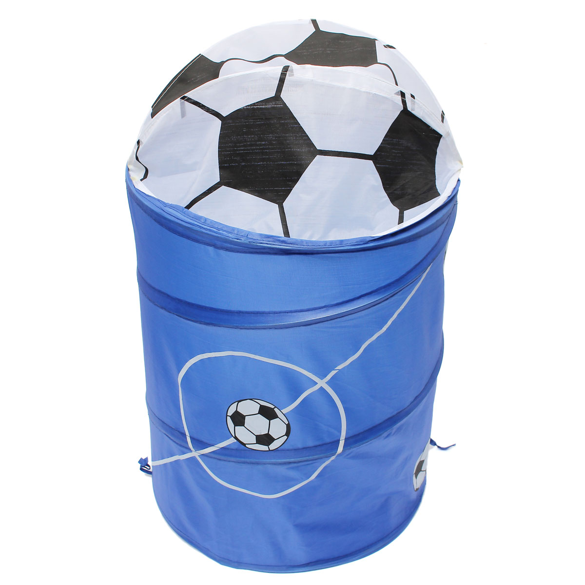 Foldable Pop up Football Washing Clothes Laundry Bag Hamper Tidy Basket