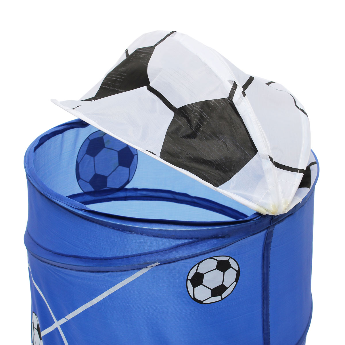 Foldable Pop up Football Washing Clothes Laundry Bag Hamper Tidy Basket