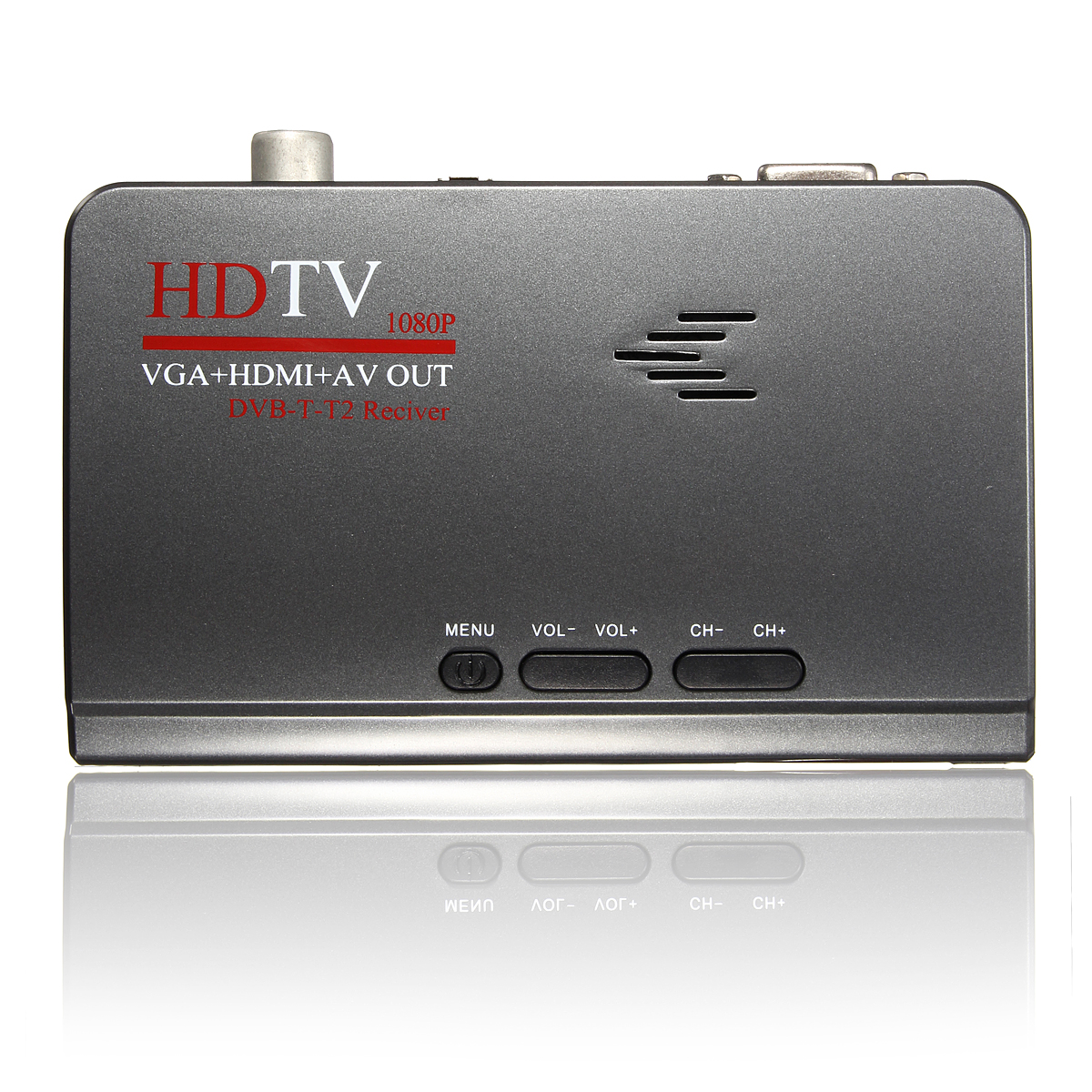 Digital Terrestrial HDMI 1080P DVB-T T2 TV Box VGA AV CVBS