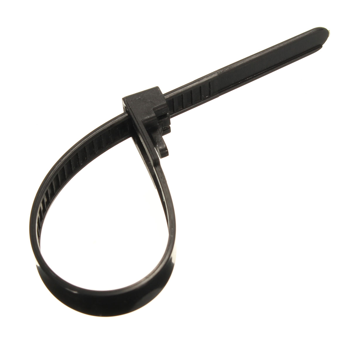 8x150mm Nylon Plastic Reusable Cable Tie Zip Wrap Ratchet Loop Ties