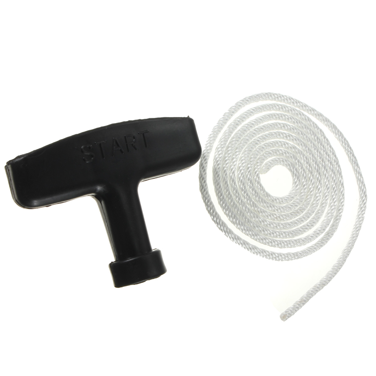 Universal Lawnmower Starter Pull Handle With Cord Line Rope Mower