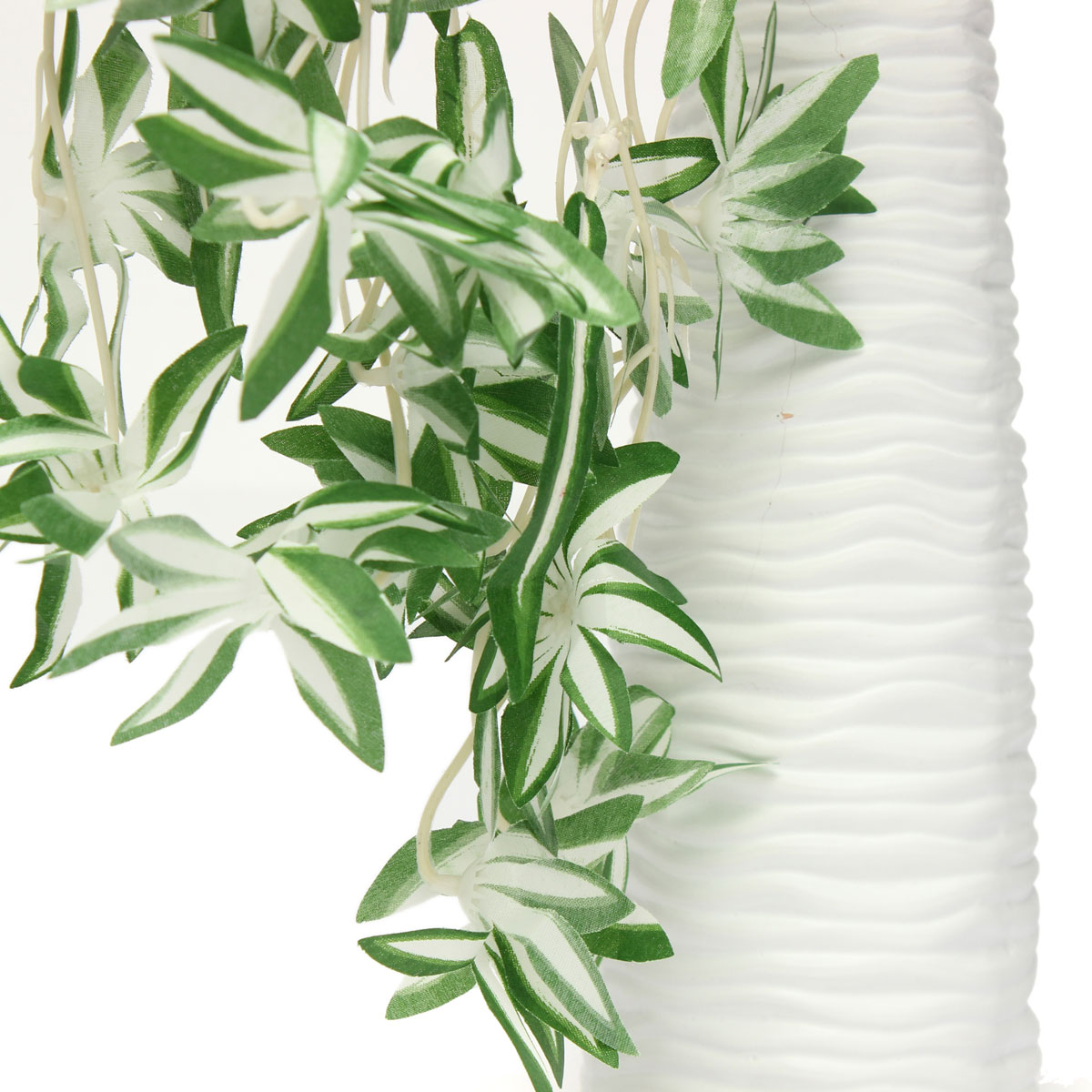 Artificial Silk Spider Plant Chlorophytum Comosum Faux Greenery Home