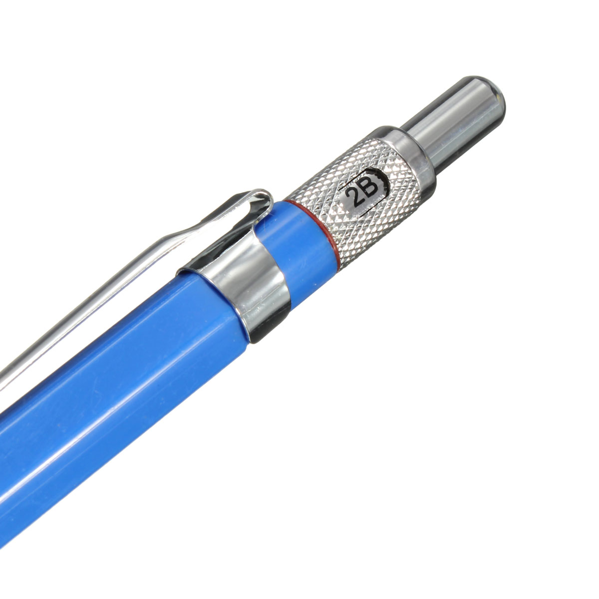 set 2 0 mm 2b lead holder metal mechanical pencil black set 2 0 mm 2b lead holder metal mechanical pencil black