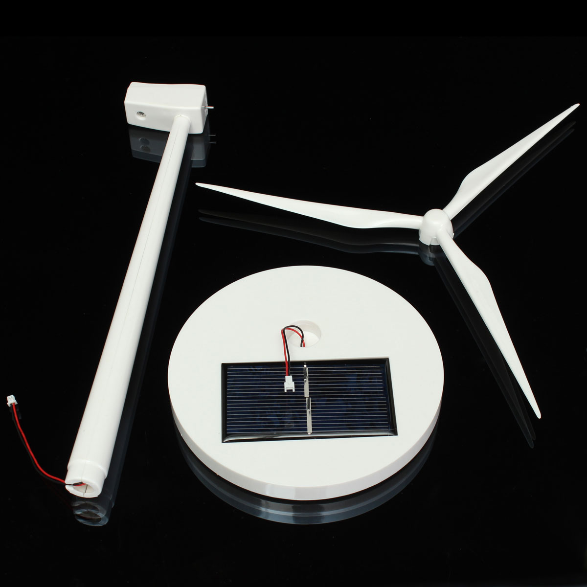 New Science Toy Desktop Model-Solar Powered Windmills/Wind Turbine 